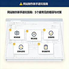 定安建站-网站制作新手避坑指南：5个最常见的错误与对策