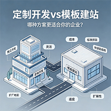 定安建站-定制开发vs模板建站：哪种方案更适合你的企业？
