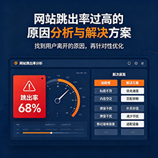 定安建站-网站跳出率过高的原因分析与解决方案