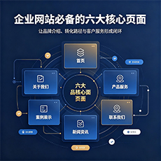 定安建站-企业网站必备的六大核心页面