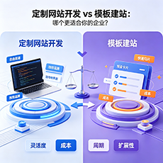 定安建站-定制网站开发 vs 模板建站：哪个更适合你的企业？
